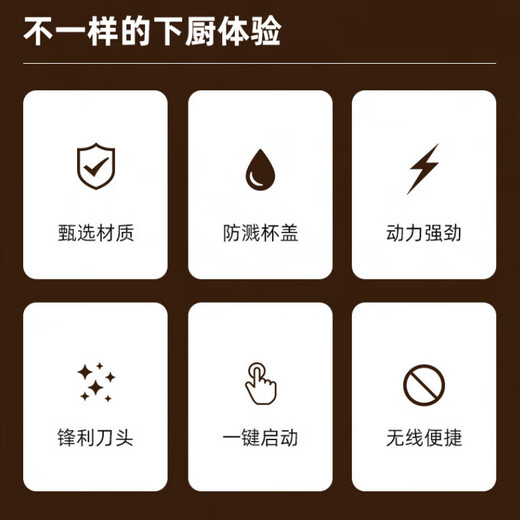 QCSK German electric garlic machine garlic pounder meat grinder household fully automatic multi-functional small baby food supplement cooking machine garlic machine-3-blade knife 250ml