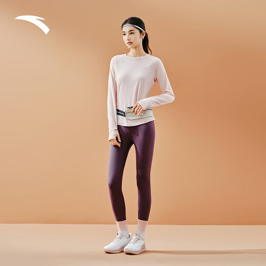 ANTA Quick-drying Master丨Running sports t-shirt long-sleeved women's autumn new sweat-absorbent breathable training fitness top
