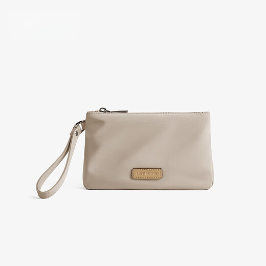 Leif Ankora red new style women's hand wallet small bag intellectual elegant simple wrist mobile phone bag gift milk tea apricot-can hold iPhone14