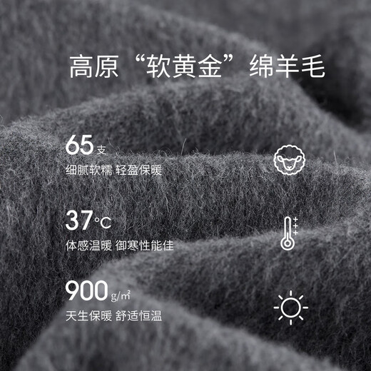 Shandubila sheep wool warm woolen coat women's winter small loose double-sided woolen coat vertical cut mid-length coat