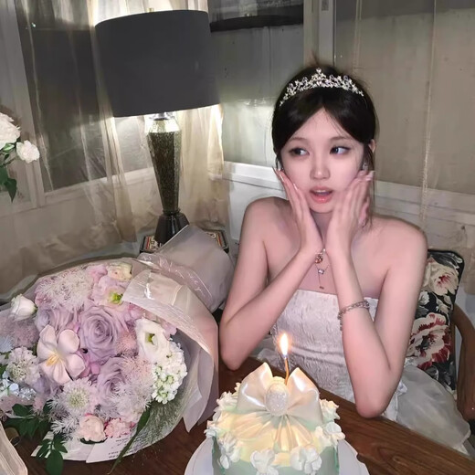 Half crystal princess crown tiara for female eighteenth birthday bride crown goddess high-end headband children's props flash diamond zircon crown