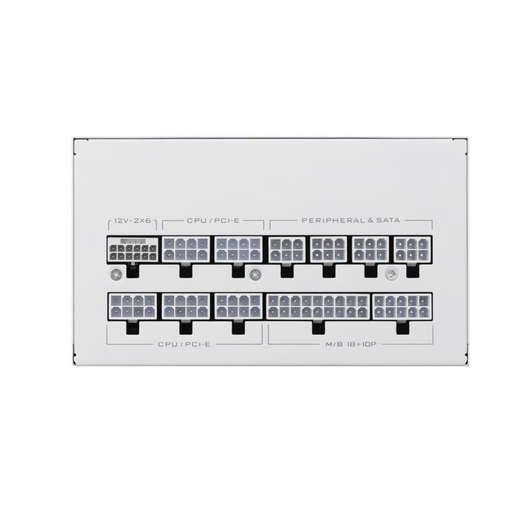 刃界联力SX1200P白金全模组电源 1200W 白色 ATX3.1/十年换新/