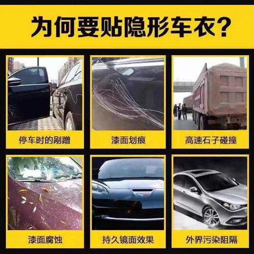 MDMODIFYTPU repairs the whole car paint scratch-resistant car invisible car clothing rhino leather door TPH interior transparent protective film TPU 30 cm wide 5 meters long