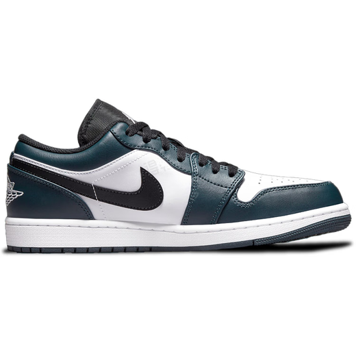JordanAir Jordan 1 low dark teal trendy low-top retro basketball shoes men's 40