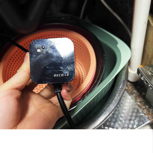 BECBAS garbage disposer wireless switch food grinder original Bluetooth control remote control plug is black and white