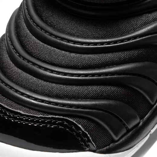 Nike caterpillar baby lightweight soft-soled sports shoes for boys and girls in winter, easy to put on and take off, one-on-one shoes NIKE 343938 013 coal black/white/black 25