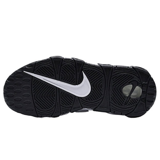 Nike (NIKE) Damenschuhe 2025 Herbst und Winter New Air More Uptempo Pippen Big Kinder Sport- und Freizeit-Basketballschuhe DM9922-103 Weiß Hellgrau 36,5