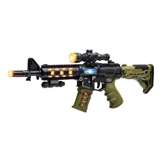 Soumade children's toy gun 3-12 years old M4A1 electric sound and light submachine gun advanced simulation model boy Christmas gift