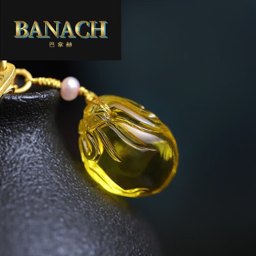 Banach Pure Body Citrine Bracelet 108 beads multi-circle money bag gift for women beads 6mm three-circle