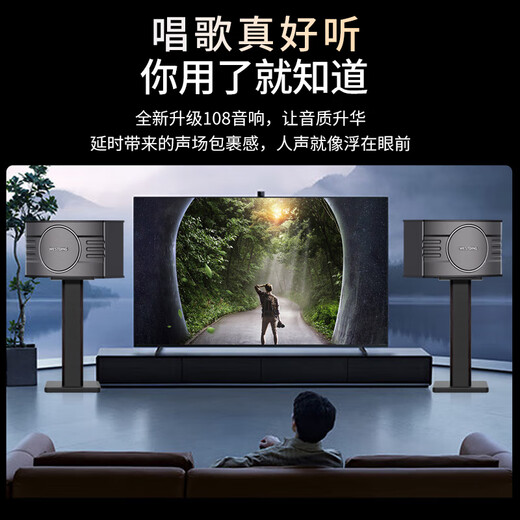 Westin Home KTV Audio Set Singing Complete Equipment Karaoke Cinema Conference Stage Commercial Supermarket Home Living Room Newly Upgraded 108 Speaker Set 108 Ultimate Edition +393+K82
