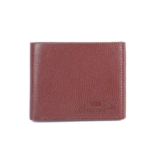 Qindu Short Wallet Herren Brieftasche Herren Brieftasche Kurzer Brieftasche mit Reißverschluss kann mit der Führerscheinkartentasche für Führerschein eingebaut werden