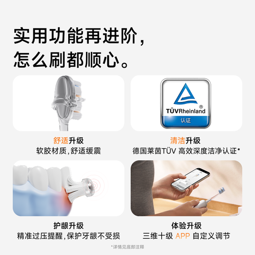 Leifen second generation vibrating electric toothbrush i2 aluminum alloy model, Leifen cleaning and gum protection adult toothbrush, new and upgraded model, Valentine's Day gift for boyfriend/girlfriend, silver