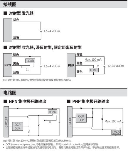 Autonics photoelectric switch BYD3M-TDT sensor BYD100/30/50-DDT-P-U-T BYD3M-TDT-P