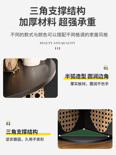 Nanyang retro style corner cabinet hole board storage rack bedside floor-standing ornaments living room storage rack integrated screen rack corner cabinet Tingwuqi Gumeng four layers 150*40cm+170*40cm