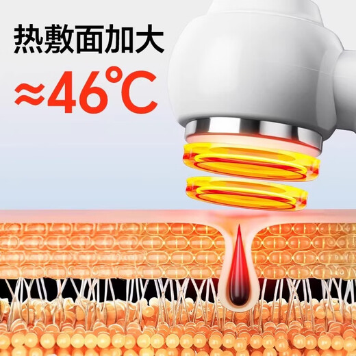 CKULH German blackhead instrument, blackhead suction device, home facial beauty instrument, small bubble beauty instrument, cleans blackheads, removes acne, shrinks pores, gentle suction device, super suction, blue light cleaning model