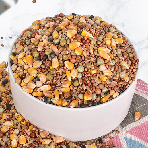 Pet Le Man nutritional pigeon food pigeon feed supplies carrier pigeon racing pigeon breeder pigeon with corn small grain pea grain bird food nutritionally balanced pigeon food 1200ml