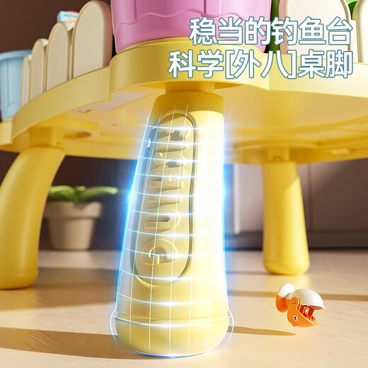 
Huang En Children's Day Electric Fishing Educational Toys Baby Boy and Girls 2 Kitten Playing 4 Early Education 1-3 Years Three and a Half Years Set Deluxe Charging Version-Kitten Fishing Machine 35 Fish + 4 Rods