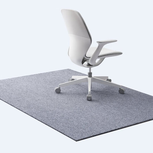Fibretail butterfly fiber tail butterfly wood floor protection cushion anti-slip wear-resistant cushion learning swivel chair floor cushion rectangular custom study computer chair gray TPE single stripe gray 60*90cm