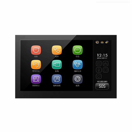 Guanlin video intercom indoor unit GL8-S-LP is compatible with Mili ML8-V2/V6/V7/F6/V10/F5 original interface