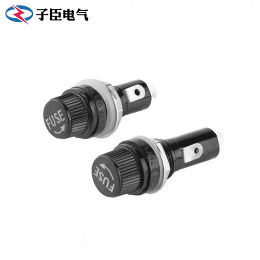 5*20mm 5X20MM glass tube fuse holder fuse hole 12mm 15A10A250V R3-22_6*30_cross fuse holder 5 pieces