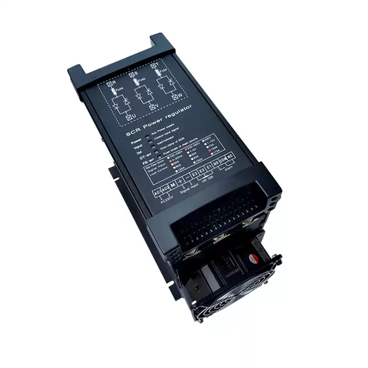 Three-phase voltage regulator controller thyristor voltage regulator electric heating temperature regulator 4-20mA control SCR power regulator SCR-200A110KW