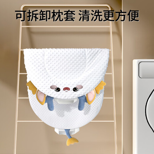 Felinsmann crib mid-bed slope pillow newborn baby bionic bed anti-vomiting multi-functional anti-fright portable bed 0-3 years old