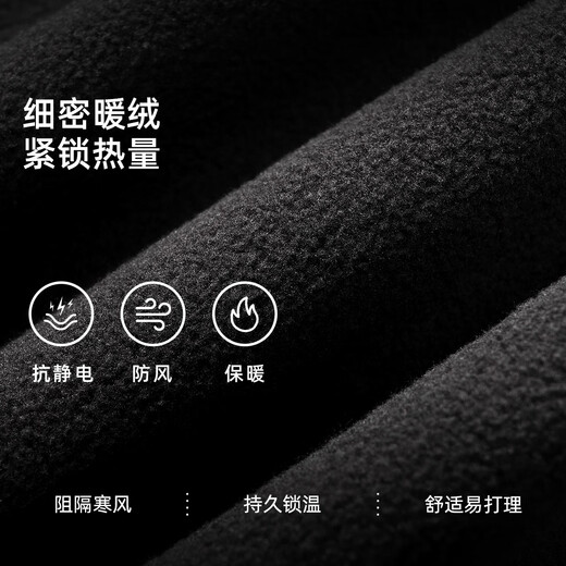 Camel outdoor fleece jacket for women, stand collar, windproof, heated, warm, anti-static polar fleece jacket for men