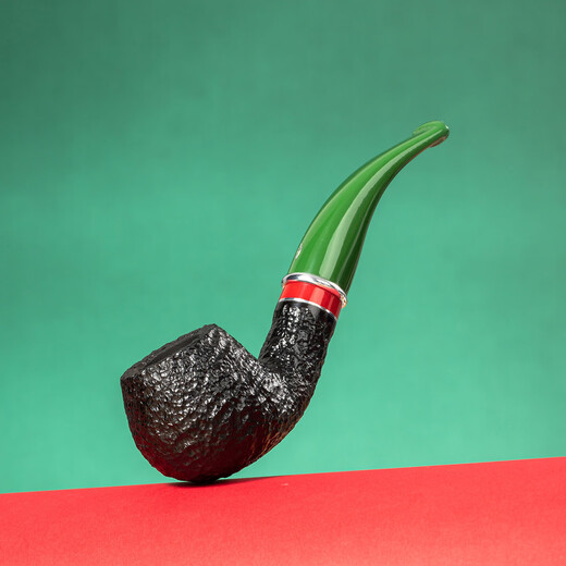 SAVINELLI Italy imported Christmas limited edition briar wood pipe men's curved pipe with filter cigarette holder father and elders gift