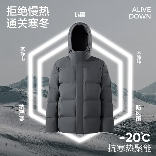 NetEase carefully selected new product 90 fresh velvet light business bread coat hooded down jacket for men's commuting-20 cold-resistant, fluorine-free, waterproof and anti-fouling A style 25 autumn and winter-hooded-graphite black L (175/96A)