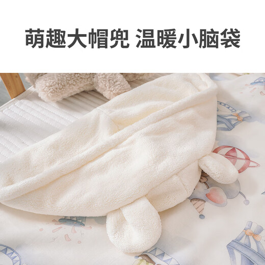 Princess Baby Cloak Autumn and Winter Baby Outing Cloak Children's Windproof Warm Cape Windproof Jacket Bath Towel Cover Hanamachi Tea Party (80*120cm)