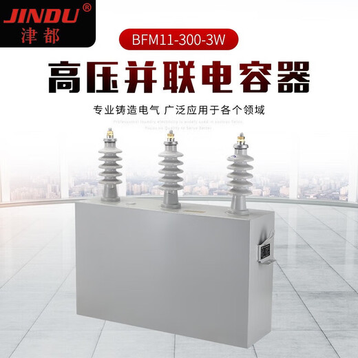 High-voltage shunt capacitor BFM11-100-3W high-voltage three-phase column on-site compensation power outdoor capacitor BFM11-500-3W three-phase high-voltage shunt capacitor