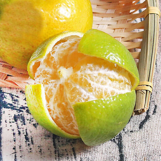 Cherry Fresh Authentic Guangxi Emperor Mandarin Fresh Fruit Orange Seasonal Whole Box with Thin Skin and Juicy 3Jin Jin is equal to 0.5kg Selected Pack Single Fruit 55mm+ Net 2.5Jin Jin is equal to 0.5kg