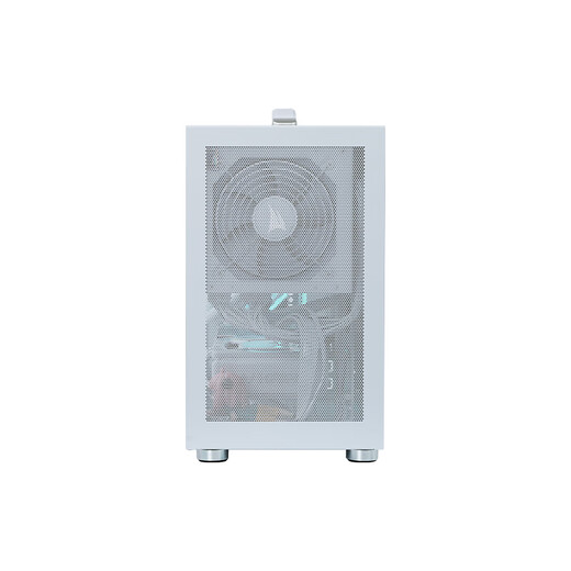 AMD R5 9600X/RX9070XT/RTX5060TI/5070 Huayue mini pure white mini host ITX assembly computer desktop computer host desktop AIPC computer configuration eight丨R5 9600X/RX 9070XT