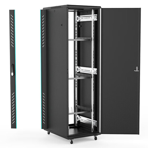 Original totem network cabinet 47UG2G3 server amplifier weak current monitoring audio 19 inches 2.2 meters home G36647 600*600*2277 default black