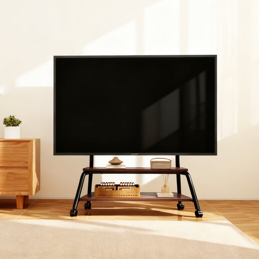 ProPre soporte móvil para TV de suelo (42-75 pulgadas), mueble para TV móvil, soporte artístico para TV, adecuado para carrito de suelo Sony Huawei Skyworth Hisense TCL