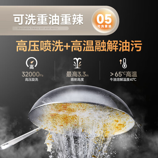 Canbo Tornado Dishwasher Large Capacity Embedded 13 Sets Household Disinfection and Drying Level One Water Efficiency 304 Liner Stainless Steel Shelf National Subsidy XWJ13-QB06