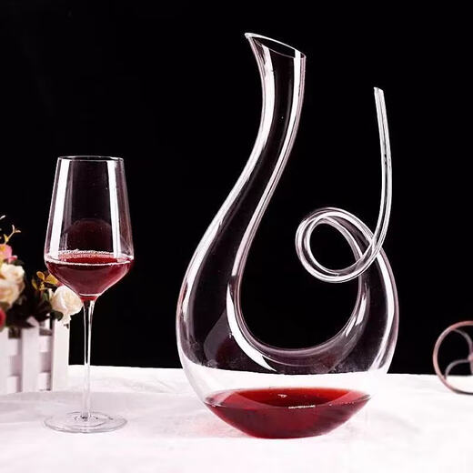 Crystal glass personalized decanter set luxury red wine wine divider red wine jug household European wine set snail decanter