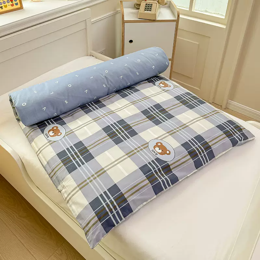 Yusenyi Kindergarten Napping Mattress Children's Cotton Removable Pad Bedding Primary School Student Cotton Mattress Baby Single-piece Cushion Cover Message Remarks Color 50x110cm