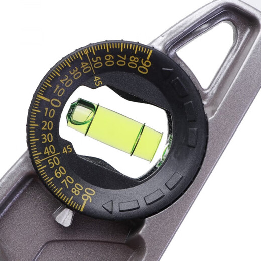 Stanley (STANLEY) level high-precision level with magnetic ruler household small measuring ruler multi-functional cast aluminum ruler body 180 adjustable torpedo level 9_