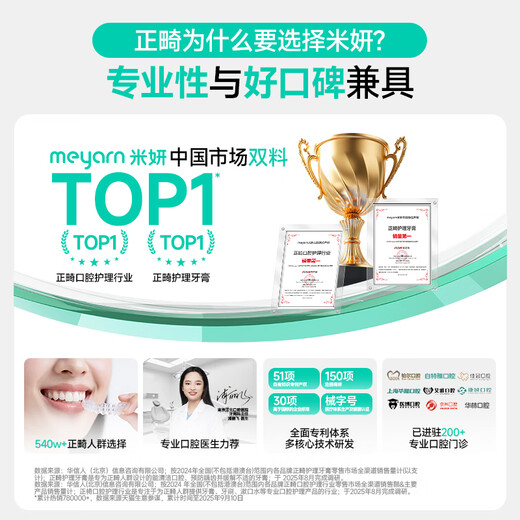 Meyarn single-beam orthodontic toothbrush, 2 pack, soft bristles, small pointed head, flat head, specially designed for orthodontic treatment of adults and children