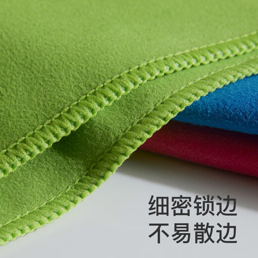 Special cleaning rag for high-end furniture, dust-absorbing magic tool that absorbs water and does not leave traces and sheds hair easily. Housekeeping cleaning wipes glass screens. It absorbs dust and vacuums without leaving traces. Large size 5 (40*40cm) with random colors