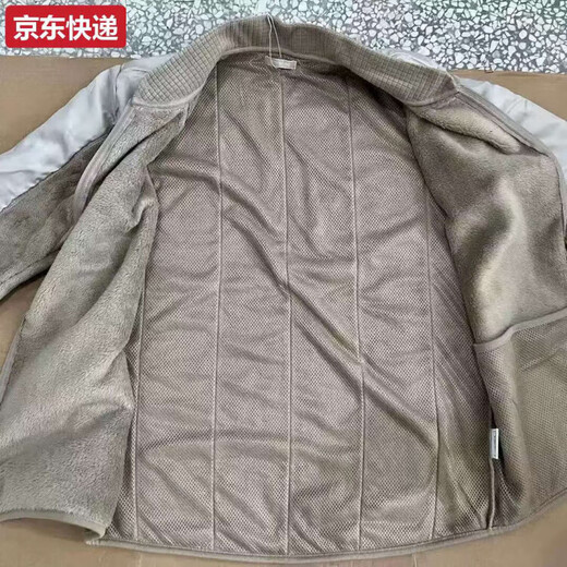 Junxu Border Patrol Fleece Clothing Set Coral Fleece Antistatic Autumn and Winter Fleece Warm Sports Physical Fitness Jiwu Jihua Manufacturer 165/84-88165cm/100-130Jin Jin is equal to 0.5 kg