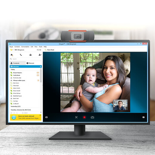 Usb computer camera online teaching driver-free 1080P video conferencing desktop V5-1080P