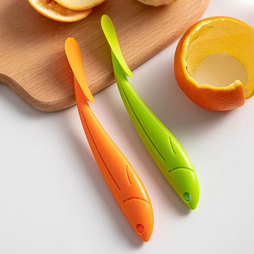 Meschut German orange peeling artifact fruit peeler orange opener household grapefruit peeling and opening orange artifact peeling knife orange peeler orange one free portable orange peeler