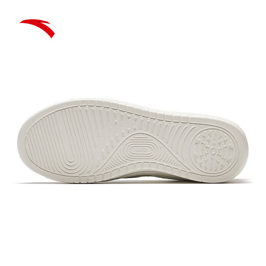 ANTA (ANTA) easy high-top women's sneakers 2026 new autumn and winter sports and leisure high-top sneakers high-top ankle protection anti-skid shoes for women once gray/ivory white-4 37.5 (female 6.5)