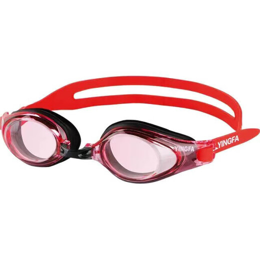 Yingfa myopia swimming goggles OK300/myopia glasses 610 men's waterproof fog large frame high-definition swimming goggles K3800AF black flat light