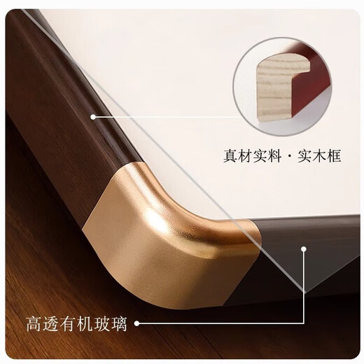 Explore Time Lotus Hanging Painting Living Room Corridor Aisle Vertical Mural New Chinese Style Entrance Entrance Ink Chinese Painting Retro Decorative Painting Jiaou Tu-A 70*140cm Imported solid wood frame + canvas + high-definition plexiglass