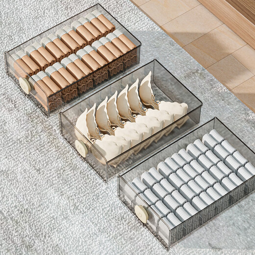 VENGO underwear storage box drawer-type plastic bra underwear storage cabinet storage box wardrobe large (15 grids)