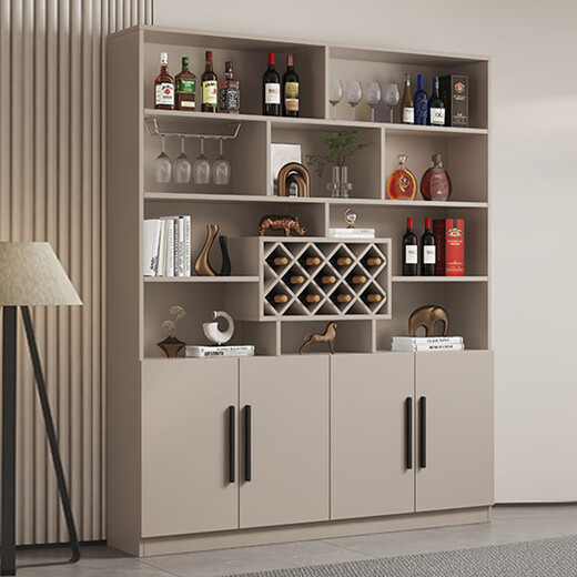 Yusenyi Wine Cabinet Partition Cabinet Home Wall Porch Simple Entry Door Shoe Cabinet Integrated Living Room Side Cabinet Cabinet Storage Cabinet Includes Entry Three Doors 120 Gray + Marble Pattern