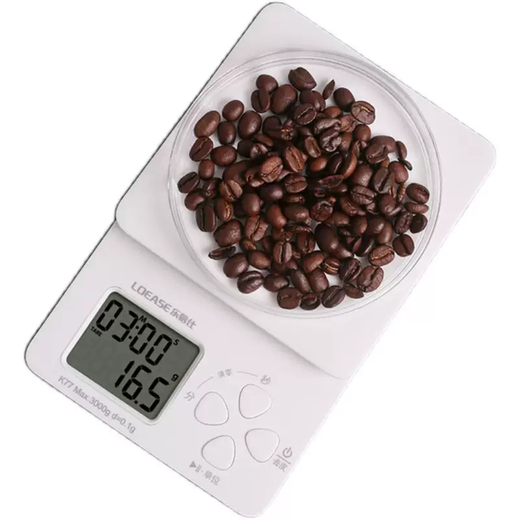 Yusenyi precise coffee hand kitchen food special baking electronic scale brewing calorie scale waterproof timing scale electronic scale white Chinese version